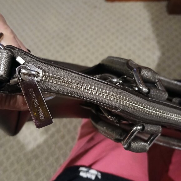 Michael Kors Pewter Satchel - Picture 15 of 15